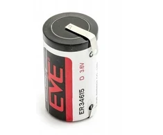 Akumuliatorius EVE ER34615CNR 3,6 V 19000 mAh ličio baterija - LiSOCL2, D, LS33600CNR, SL-780, TL-2300, TL-4930, XL-200F