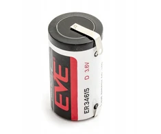Akumuliatorius EVE ER34615CNR 3,6 V 19000 mAh ličio baterija - LiSOCL2, D, LS33600CNR, SL-780, TL-2300, TL-4930, XL-200F