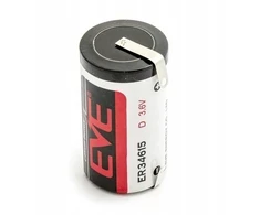 Akumuliatorius EVE ER34615CNR 3,6 V 19000 mAh ličio baterija - LiSOCL2, D, LS33600CNR, SL-780, TL-2300, TL-4930, XL-200F
