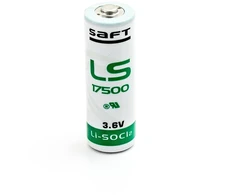 Akumuliatorius SAFT LS17500 ličio baterija 3,6 V 3600 mAh Li-SOCl2, A, ER18505, ER17500, XL-100F, ER17500V, ER17/50