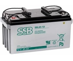 Akumuliatorius SSB SBL 65-12i 12V 65Ah AGM nereikalaujanti priežiūros