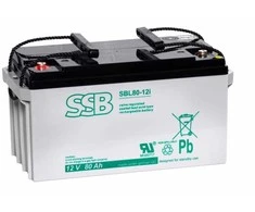 Akumuliatorius SSB SBL 80-12i 12V 80Ah AGM buferinė baterija, nereikalaujanti priežiūros