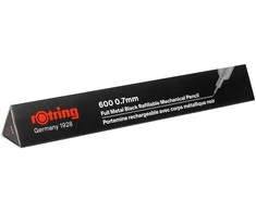 Automatinis pieštukas Rotring 600 0.7 Juodas - 1904442