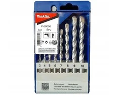 Grąžtas Makita Rinkinys grąžtų DO BETONU 8 vnt. 3-10mm