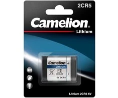 Camelion ličio baterija 2CR5 6V 1400mAh - EL2CR5, KL2CR5, EL2CR5BP, RL2CR5, DL245, DL345, 5032LC, 245