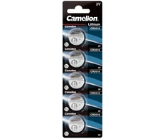 Camelion ličio baterija DL2016, CR2016, 6016, E-CR2016, SB-T11 3V B5 5vnt.