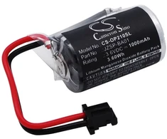 Cameron Sino Technology Ličio baterija Omron / Toschiba JZSP-BA01, JZSP-BA01-1 3,6V 1000mAh