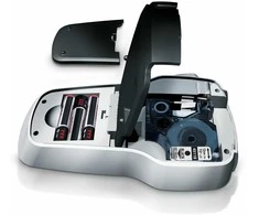 DYMO LabelManager 160 Etikečių Spausdintuvas (S0946340) + 5 vnt. D1 9mm x7m / juodas ant baltos + Elementai