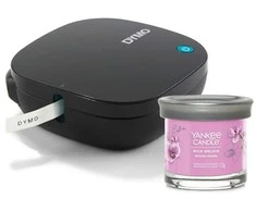 DYMO LetraTag 200B Etikečių Spausdintuvas Bluetooth (2172855) + Yankee Candle Wild Orchid žvakė