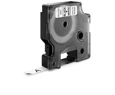 DYMO S0720680 D1 Juostelė 9mm x 7m (balta / juodas šifras)