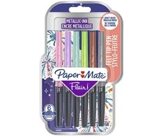 Flomasteriai Papermate Flair medium (0,7 mm) | metallic | 6 vnt. - 2137361