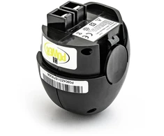 Panasonic Hi Power Akumuliatorius Metabo 6.27270, 6.27271, 6.27273, 6.31858, 60005952, 631858000 4.8V 2Ah, skirtas elektriniams įrankiams Powergrip 2, Powergrip II, Powergrip2, Powermaxx