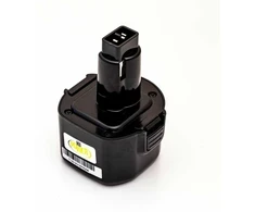 Hi Power DeWalt DE9036, DE9061, DE9062, DW9061, DW9062 9.6V 2.0Ah NiMH Akumuliatorius, skirtas elektriniams įrankiams DC750KA, DC855KA, DW050, DW050K, DW902, DW926, DW926K