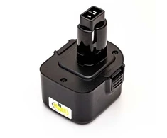 Hi Power DeWalt DE9037, DE9074, DE9501, DW9572, DW9072 12V 3.0Ah NiMH Akumuliatorius, skirtas elektriniams įrankiams DW12K, DW907K2, DW927K2, DW940K, DW956K2, DW980K2H