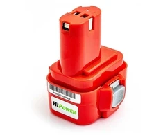 Hi Power Makita 193099-3, 193156-7, 9120, 9133, 9134, 9135, PA09 9.6V 3.0Ah NiMH Akumuliatorius, skirtas Makita 6000 serijos, 6207D, 6207DWDE, 6222D, 6226D, 6226DWBE, 6260D elektriniams įrankiams