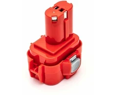 Hi Power Makita 193099-3, 193156-7, 9120, 9133, 9134, 9135, PA09 9.6V 2.0Ah NiMH Akumuliatorius, skirtas Makita 6000 serijos elektriniams įrankiams: 6207D, 6207DWDE, 6222D, 6226D, 6226DWBE, 6260D