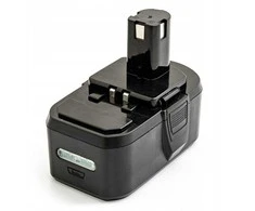 Rayovac Hi Power RYOBI ABP1801, ABP1803, BPP-1813, BPP-1815, BPP-1817 18V 2.0Ah NiMH pakaitinis akumuliatorius elektriniams įrankiams BIW180, CAD-180L, CAG-180M, CCD-1801, CCW-180L, CDC-181M