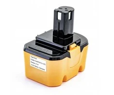 Panasonic Hi Power RYOBI akumuliatorius 1400656, 1400669, 1400670, 1400671, B-1415-S, B-1442T 14.4V 2.0Ah NiMH, skirtas elektriniams įrankiams CBI1442D, CDL1441P, CDL1442D, CDL1442P, CDL1442P, CDL1442P4