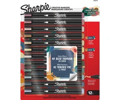 Kūrybiniai „Sharpie“ akriliniai žymekliai, šiltų spalvų (kūginis antgalis), 12 vnt. – 2223316