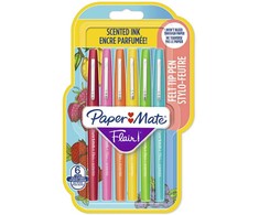 Kvepiančių tušinukų rinkinys piešimui PaperMate Flair Scented 6 (0,7mm) - 2138466