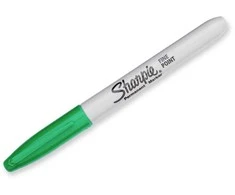Irwin Markeris „Sharpie" FINE žalios sp.