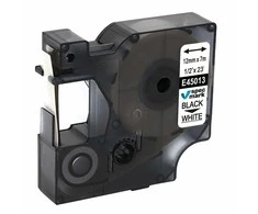Neoriginali DYMO D1 Juostelė 12mm x7m / juodas ant baltos (45013 / S0720530)