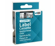 Neoriginali DYMO D1 Juostelė 12mm x7m / juodas ant baltos (45013 / S0720530)