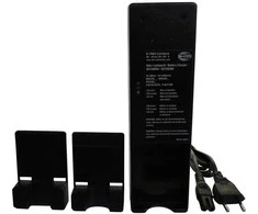 Originalus HBC Radiomatic QA109600 230VAC tinklo įkroviklis + 2 adapteriai, skirti BA209061 BA209062 BA225031 BA222061
