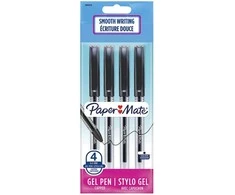 Papermate Paper Mate Jiffy gelinis tušinukas 0,5 mm juodos spalvos 4 vnt. - 2084415