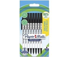 Papermate Rašiklis Paper Mate juoda 8 vnt. - 2187678