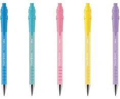 Papermate Tušinukas Paper Mate Flexgrip Ultra Pastel RT 1,0mm Juoda 5 vnt. - 2152934