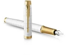 Parker IM Pearl plunksnakočių rinkinys dėžutėje su dovanų maišeliu
