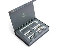 Parker Ingenuity Juodas CT Plunksnakočio + Tušinuko rinkinys 2181996 + 2181994