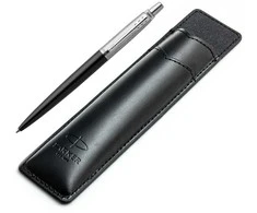 Parker Jotter Bond Street Juodas dovanų rinkinys juodame dėkle