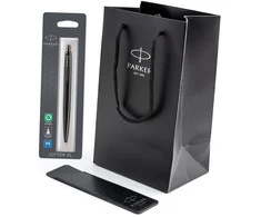 Parker Jotter Monochrome tušinukų rinkinys dėkle su dovanų maišeliu