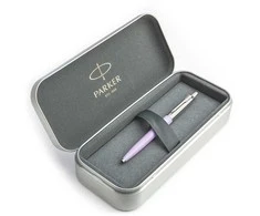 Parker Jotter Originals Lilac Tušinuko dovanų rinkinys metalinėje dėžutėje