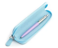 Parker Jotter Originals Lilac Tušinuko dovanų rinkinys su mėlynu dėklu