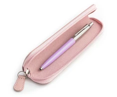 Parker Jotter Originals Lilac Tušinuko dovanų rinkinys su rožiniu dėklu