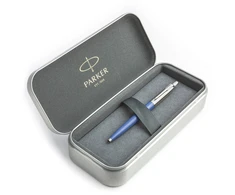 Parker Jotter Originals Mėlyna Tušinuko dovanų rinkinys metalinėje dėžutėje
