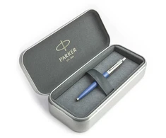 Parker Jotter Originals Mėlyna Tušinuko dovanų rinkinys metalinėje dėžutėje