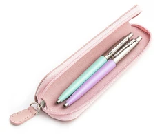 Parker Jotter Originals Mint ir Lilac Tušinukų dovanų rinkinys su rožiniu dėklu