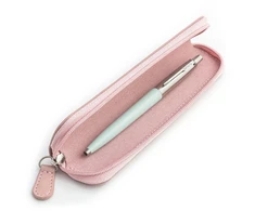 Parker Jotter Originals Pastel Mėlyna Tušinuko dovanų rinkinys su rožiniu dėklu