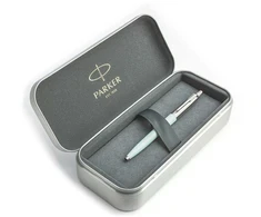 Parker Jotter Originals Pastel Mėlyna Tušinuko dovanų rinkinys metalinėje dėžutėje