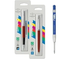 Parker Rinkinys: Jotter Originals Raudona Plunksnakotis + Tušinukas + 1 tušinuko papildymas Economy mėlynas