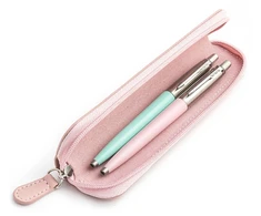 Parker Jotter Originals Rožinė and Mint Tušinukų dovanų rinkinys su rožiniu dėklu