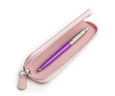 Parker Jotter Originals Violetinė Tušinuko dovanų rinkinys su rausvu dėklu