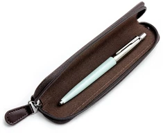 Parker Jotter Pastel Mėlyna dovanų rinkinys rudame dėkle