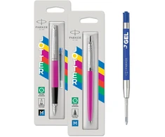Parker Rinkinys: Jotter Originals Magenta Plunksnakotis + Tušinukas + 1 tušinuko papildymas Economy mėlynas