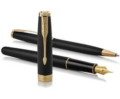 Parker Rinkinys: Plunksnakotis + Tušinukas Sonnet Juodas GT - 2093371