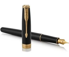 Parker Sonnet Juodas Lacquer GT plunksnakotis (M)